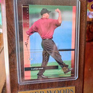 Tiger Woods Plaque